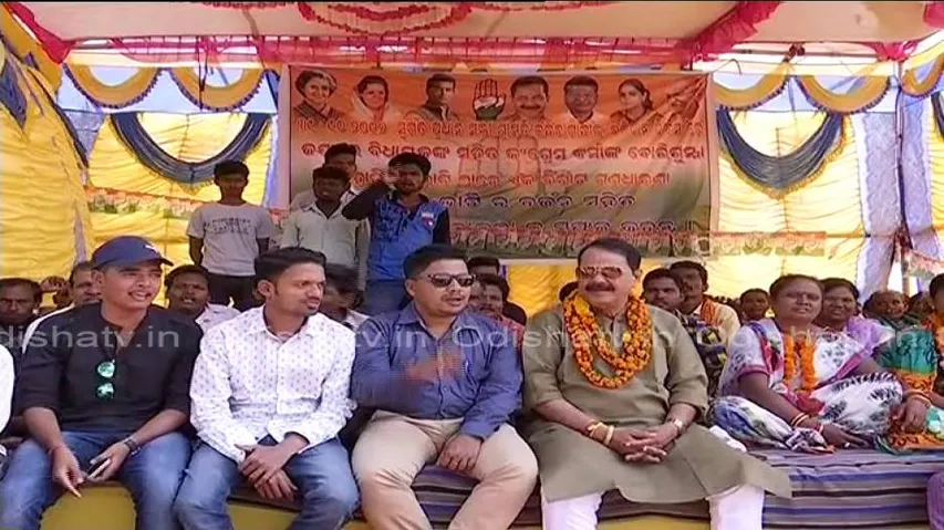 Cong's anti-liquor protest in Koraput enters second day