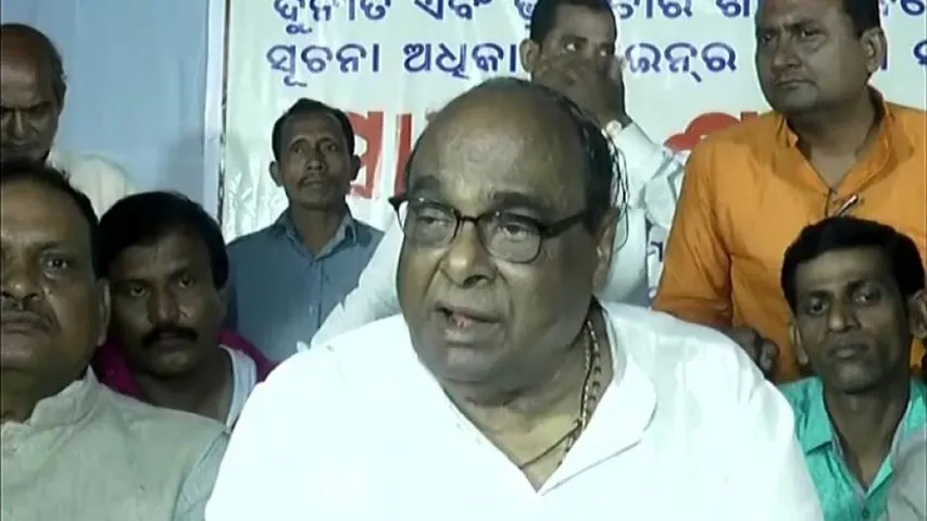 Dama Rout targets Odisha govt, Nimapara MLA over corruption