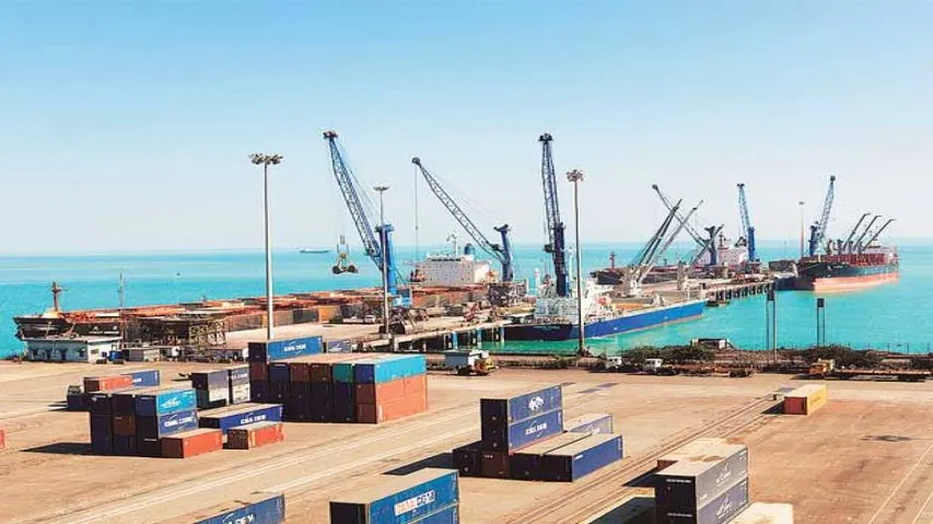 Steel handling begins at Dhamra Port