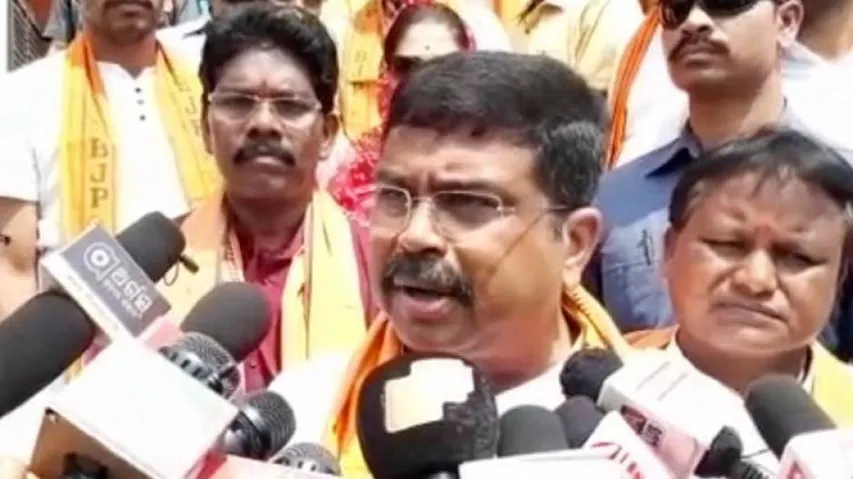 Naveen shields mining mafias: Dharmendra Pradhan