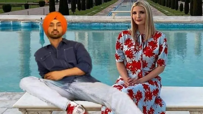 Diljit Dosanjh Photoshops Himself With Ivanka Trump