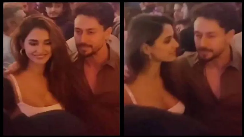 Disha Patani-Tiger Shroff Are Inseparable At ‘Malang’ Screening (Watch)