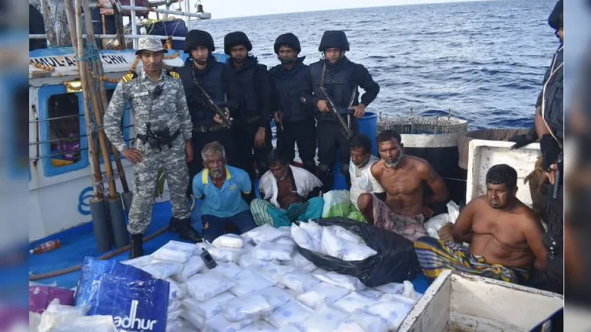 Indian Navy Seizes Narcotics Worth Rs 3,000 Crore From Fishing Vessel