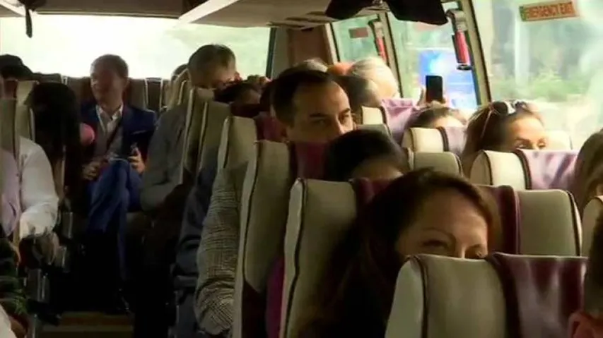 EU Delegation Leaves For Kashmir
