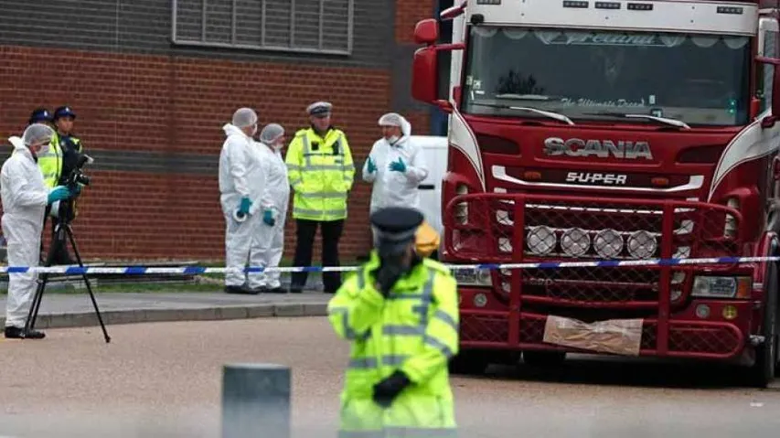 UK police charge truck driver with manslaughter