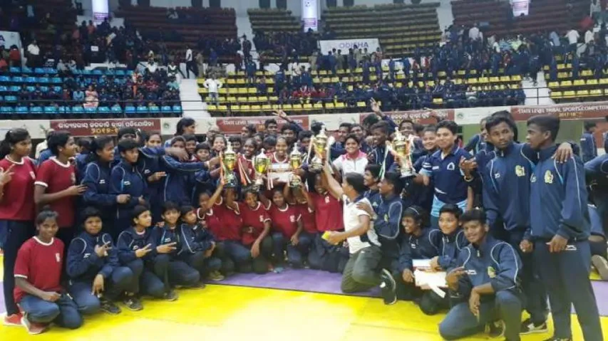 Khurda overall champions in Odisha Tribal Sports meet