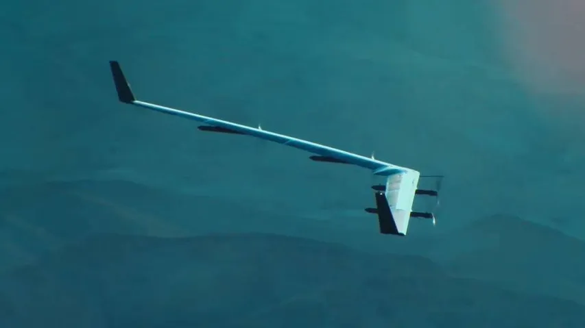 Facebook's Internet drone Aquila rises in the sky