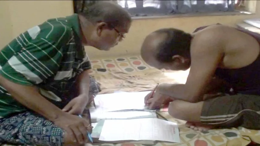 Defying age, father & son clear matric exam with equal marks