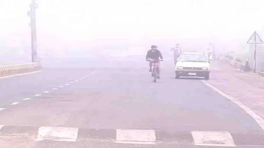 Dense Fog Engulfs Several Parts Of Odisha, Maximum Temperature Drops