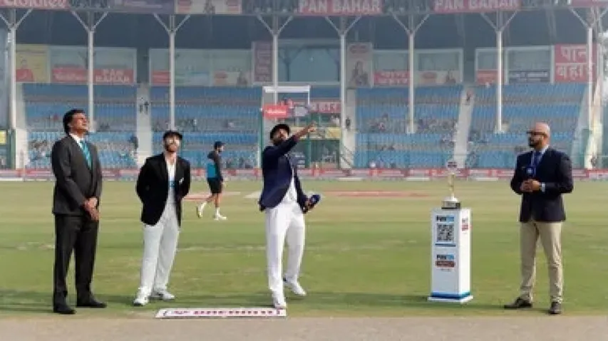 IND v NZ: Shreyas Iyer Debuts As India Win Toss And Elect To Bat First