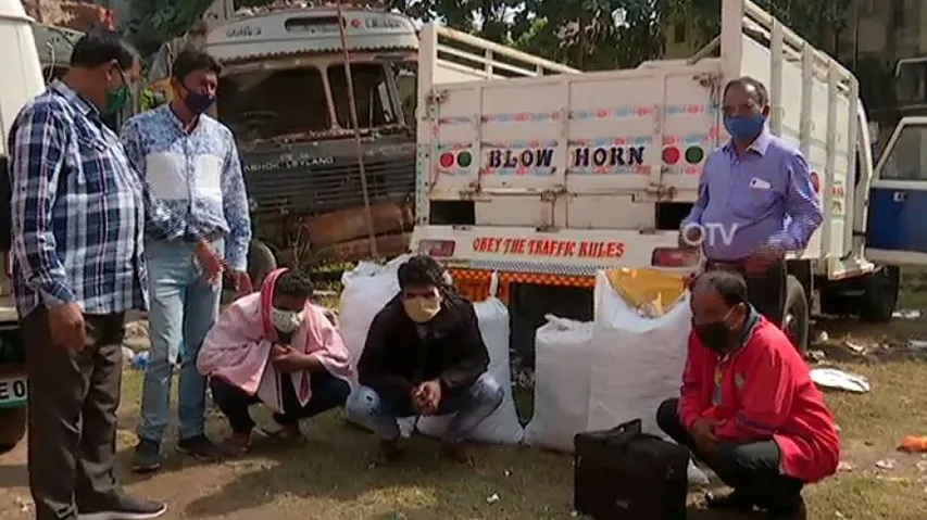 3 Arrested For Smuggling 170 Kgs Of Ganja In Odisha