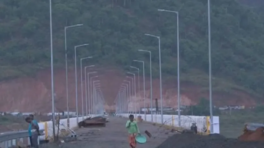 Amid dense security cover, break of dawn beckons Gurupriya Bridge