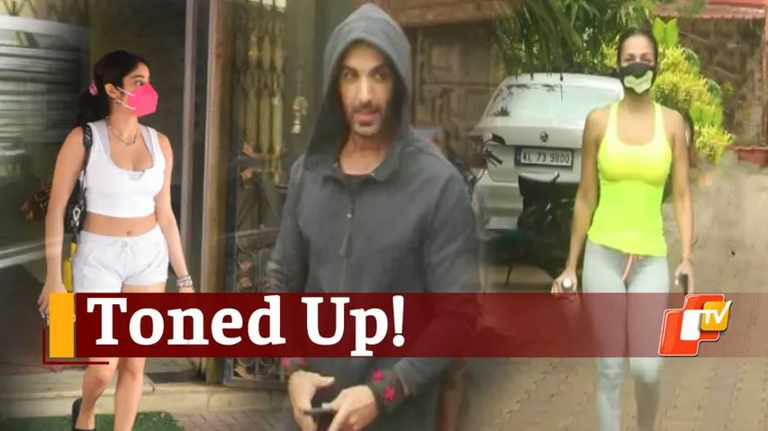 Watch | Malaika, Janhavi, John Really Toning It Up At Gym!