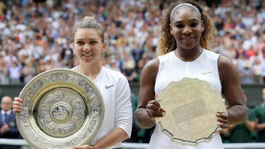 Halep crushes Serena to win maiden Wimbledon title