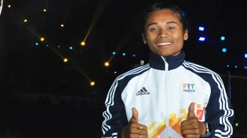 Hima Das Thanks Assam CM After Being Awarded DSP Post