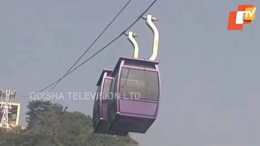Ropeway Service At Hirakud Brings Cheers To Tourists