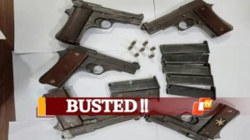 Gun Smuggling Racket Busted In Odisha’s Bhadrak, 2 Arrested