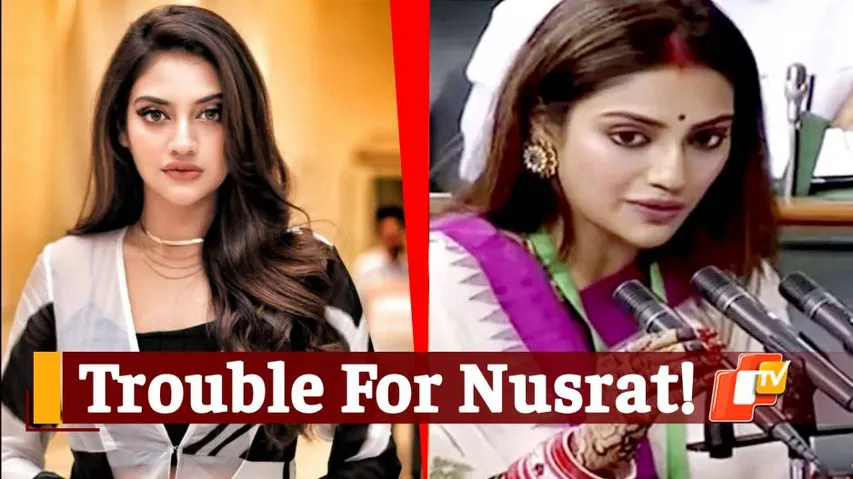 Marriage Row: BJP Seeks Action Against TMC MP Nusrat Jahan