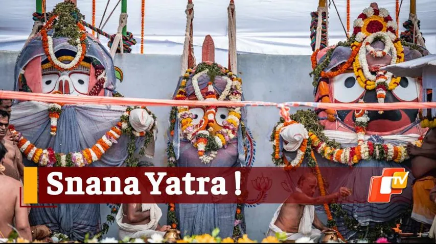 Snana Yatra: Glimpses of Snana Purnima rituals from Puri