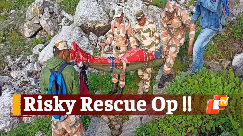 India's Bravehearts! #Watch ITBP's Risky High Altitude Operation In Himachal Pradesh