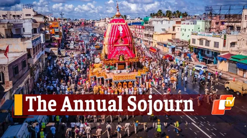 Ratha Jatra 2021: Gigantic Chariots Pulled By Servitors Towards Gundicha