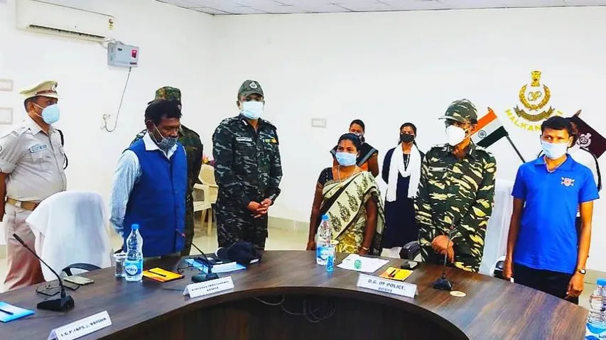 Three Maoist Ultras Surrender Before Odisha Police Owing To Covid Fear