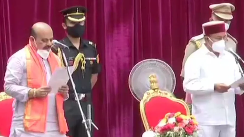 Basavaraj Bommai Takes Oath As Chief Minister Of Karnataka