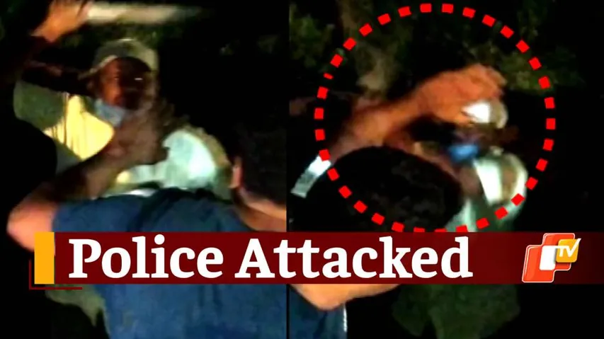 WATCH: Mob Attacks Police In Odisha