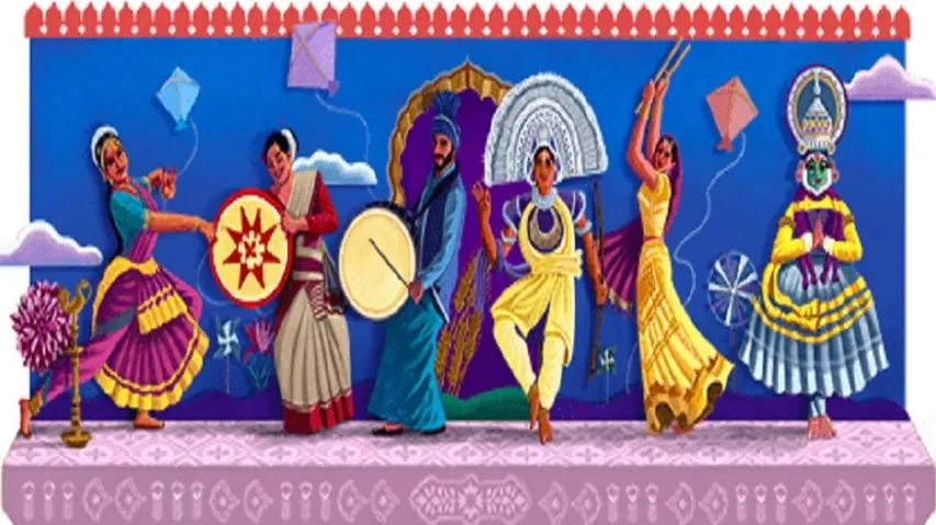 75th I-Day: Google Doodle Captures Spectrum Of India's Diversity, Its Dance Forms
