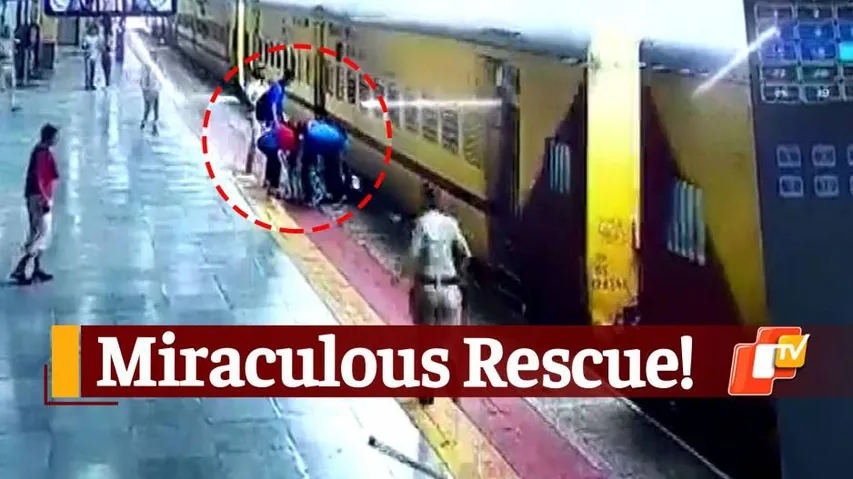 Passengers Save Woman 