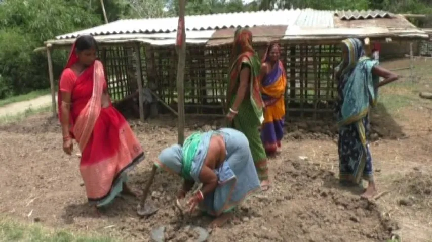 Odisha Women Villagers Build Anganwadi With Own Money