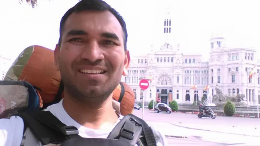 Indian Man Once Denied Visa By Pakistan Measures World On Foot In 3 Years