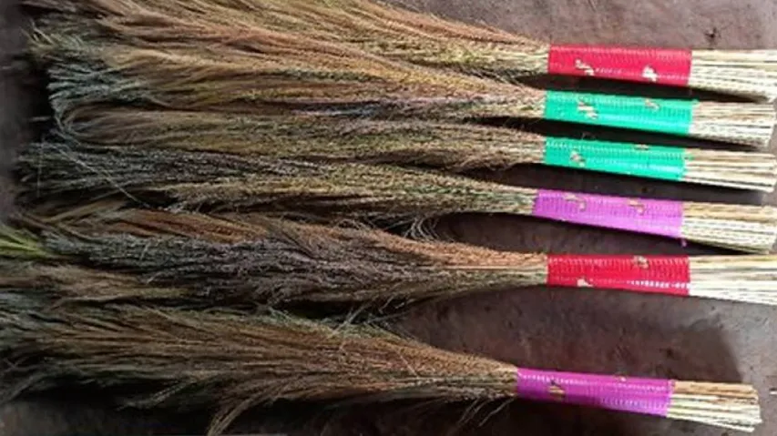 Hill Brooms By Ganjam Jail Inmates To Be In Markets