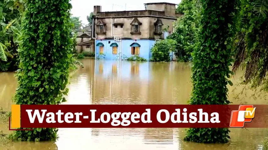 Water logged in Odisha
