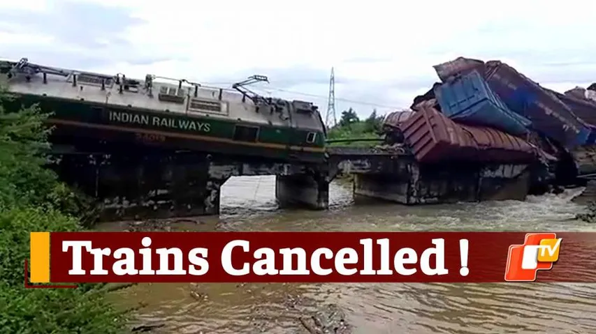 Trains cancelled, Angul Talcher Route, East Coast Railways