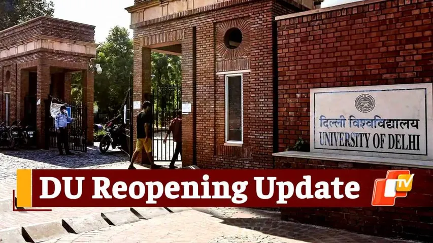 Delhi University To Reopen