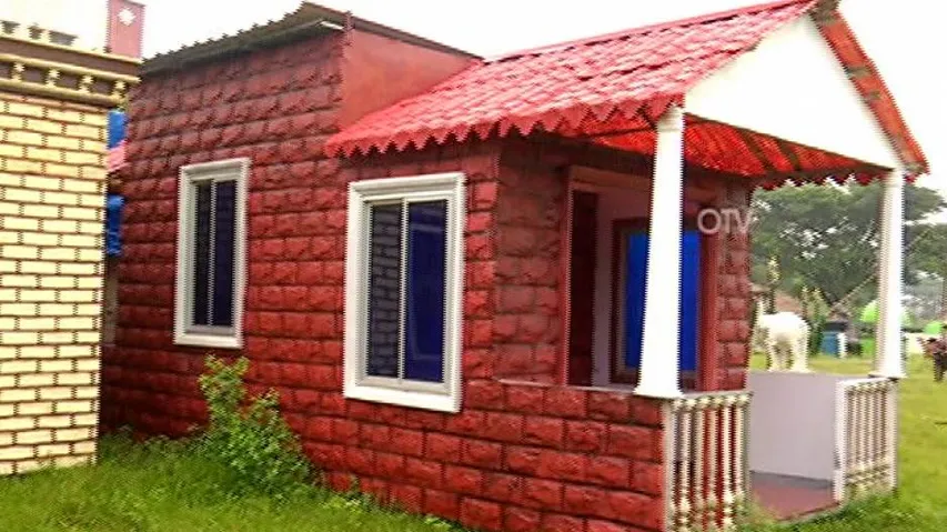 First In Odisha: Portable Fibre House In Cuttack Promises Alternative Housing Solution