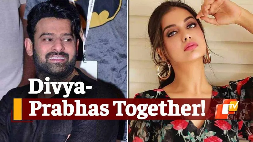 Divya Agarwal and Prabhas