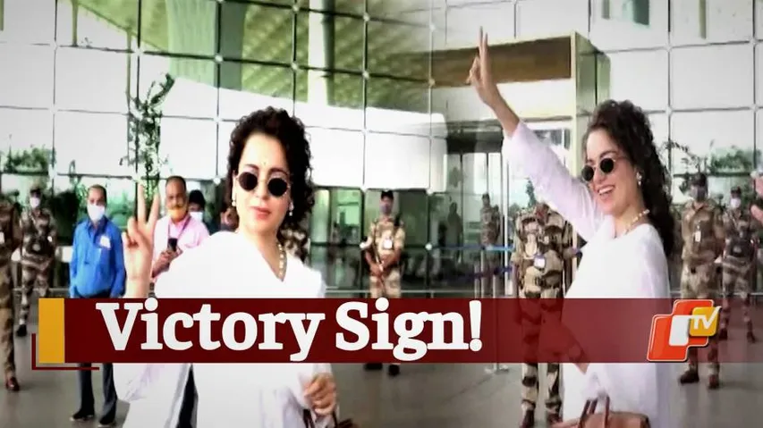 Kangana Trolled, Thalaivii, COVID-19, Mumbnai Airport