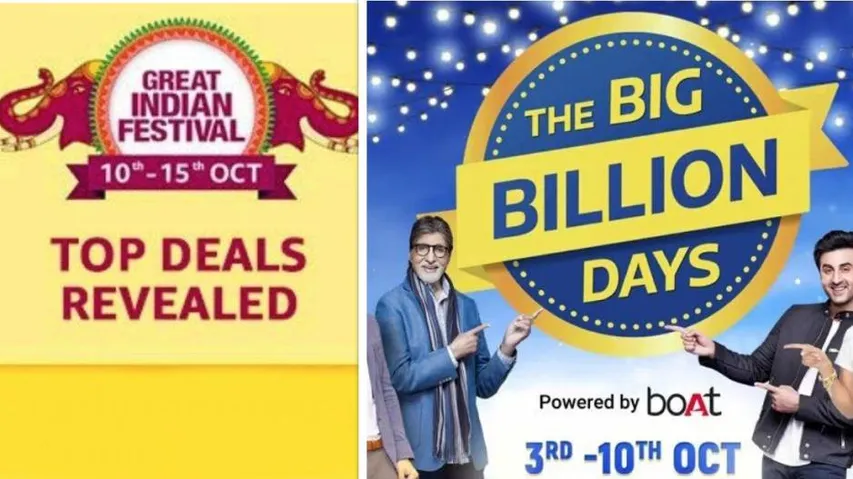 Amazon, Flipkart