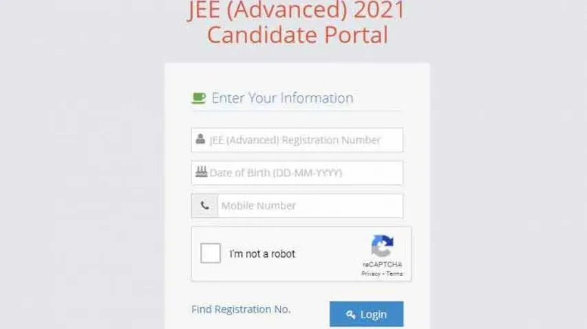 JEE Advanced 2021 Response Sheet Released