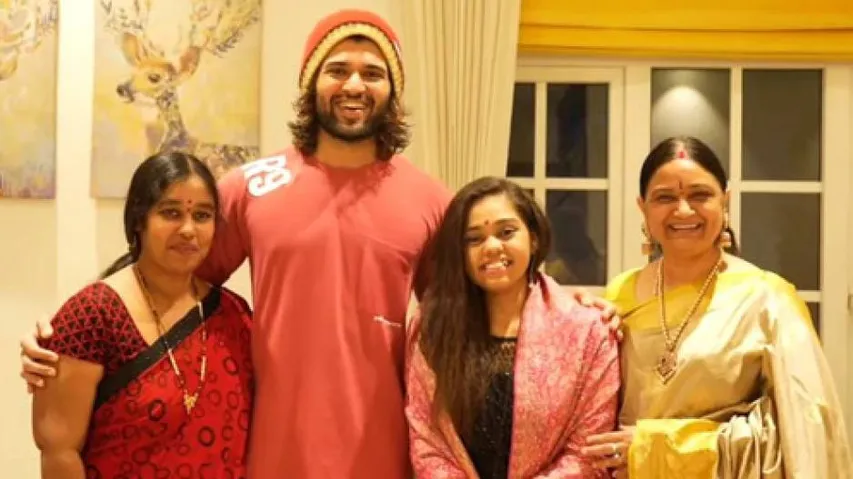 Indian Idol 12 Fame Shanmukha Priya with Vijay Deverakonda