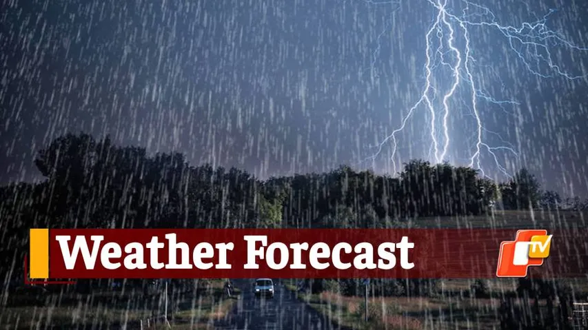 Weather Forecast, Odisha, Weather Update, Rainfall, Lightning