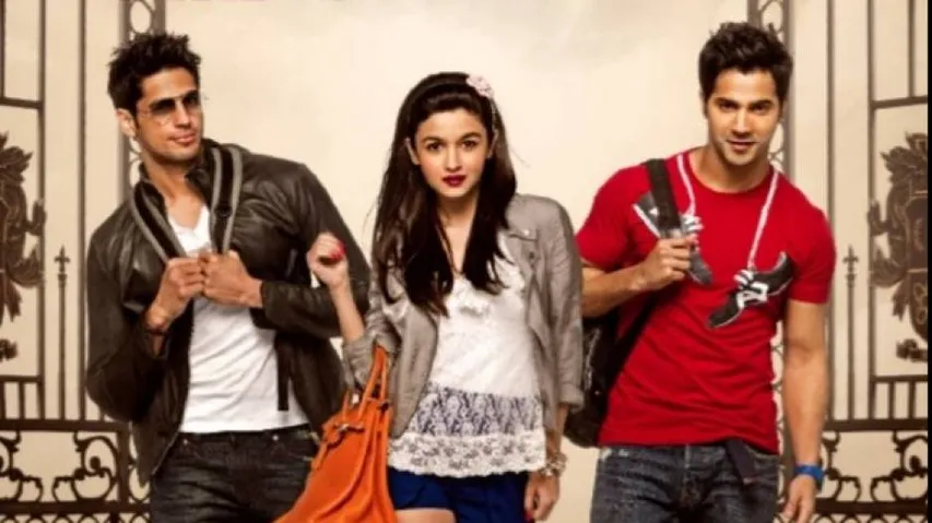 Sidharth Malhotra, Alia Bhatt, Varun Dhawan in Student of the Year