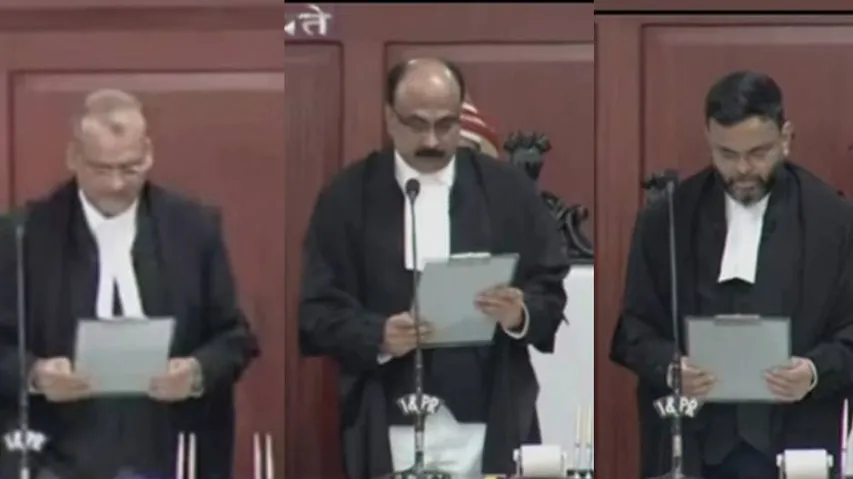 Three Newly-appointed Orissa High Court Judges Take Oath