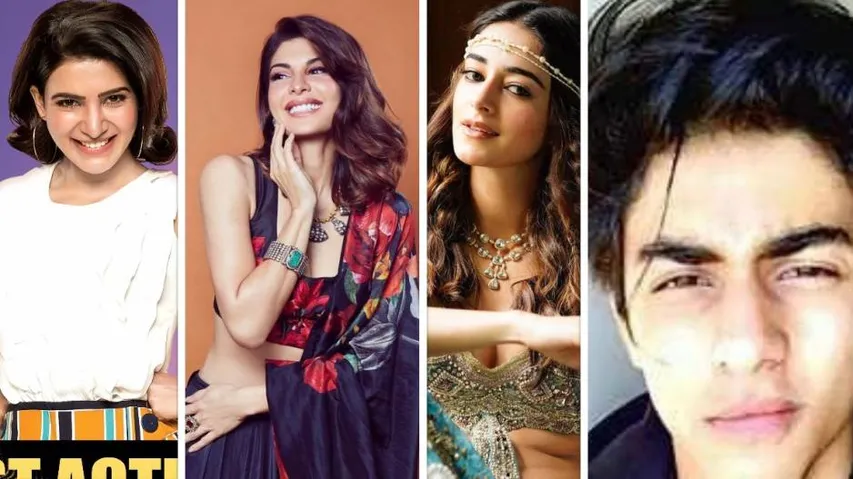 Samantha, Jacquelilne, Ananya, Aryan Khan 