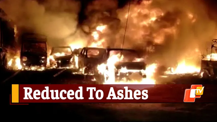 Fire Mishap, Kheda Police Station, Gujarat