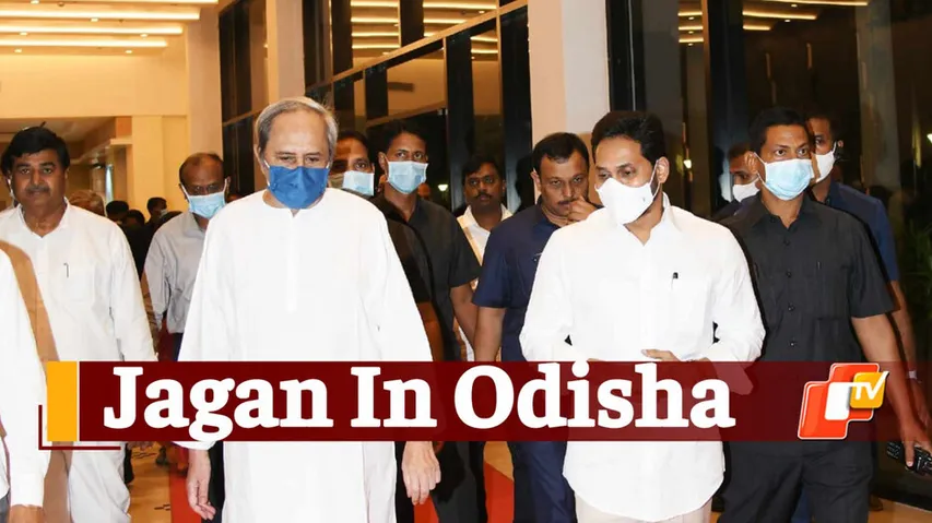 Jagan Reddy in Bhubaneswar 