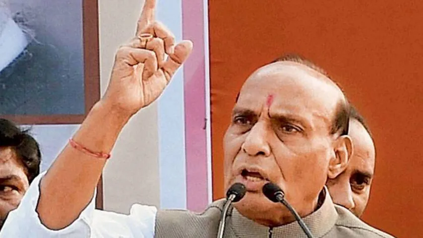Defence Minister Rajnath Singh