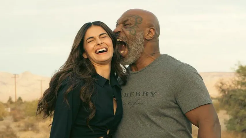 Ananya Panday and Mike Tyson